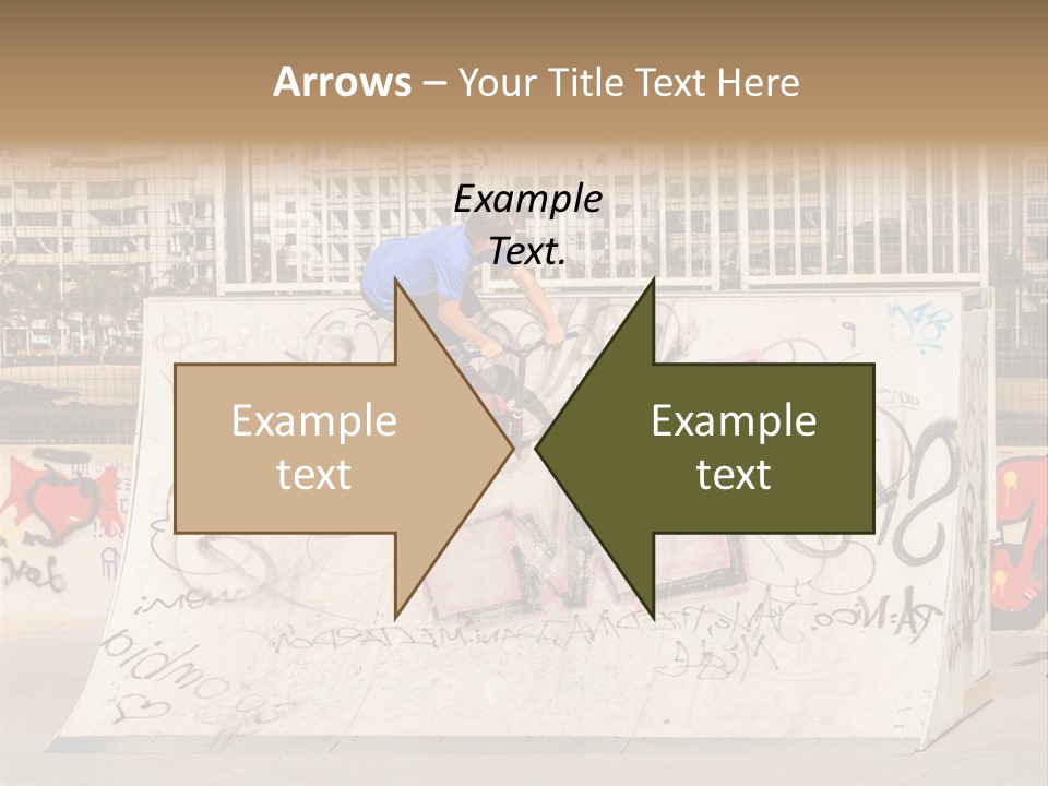 High Lifestyle Skatepark PowerPoint Template