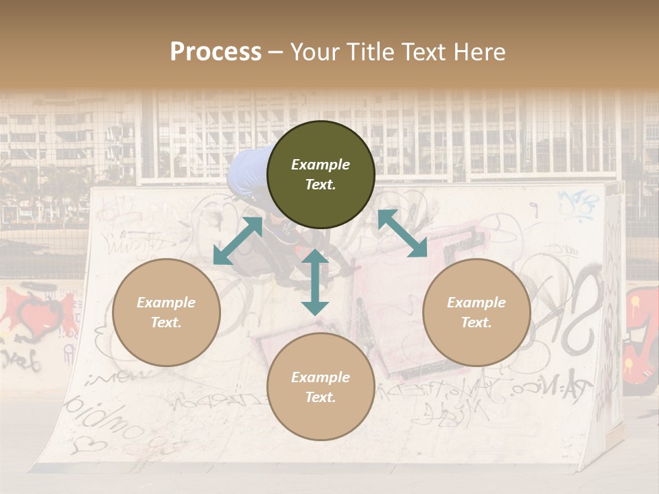 High Lifestyle Skatepark PowerPoint Template