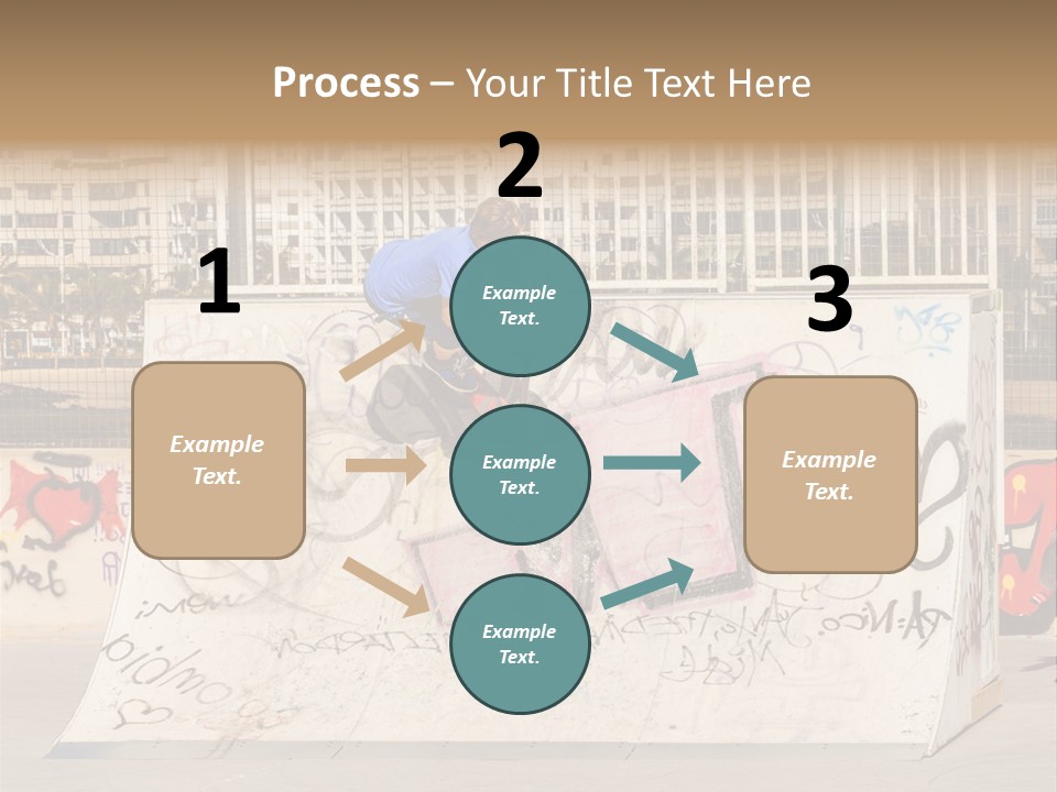 High Lifestyle Skatepark PowerPoint Template