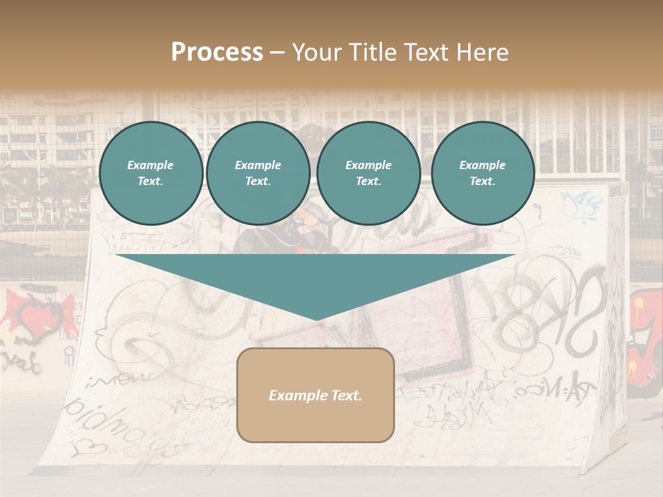 High Lifestyle Skatepark PowerPoint Template