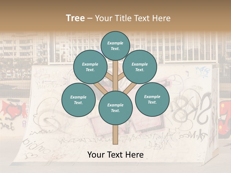 High Lifestyle Skatepark PowerPoint Template