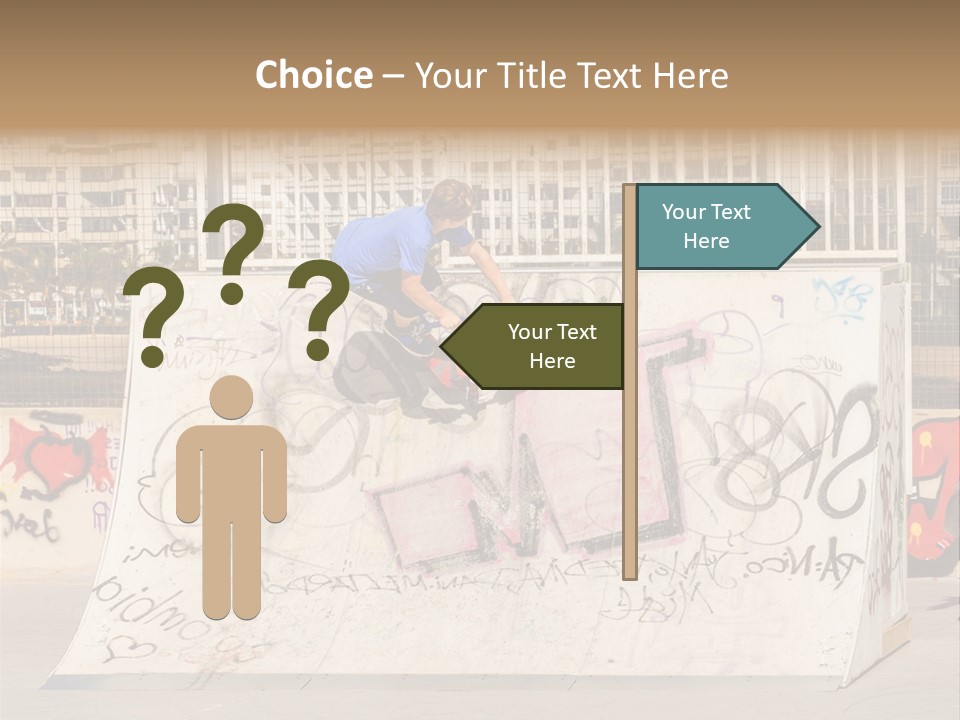 High Lifestyle Skatepark PowerPoint Template