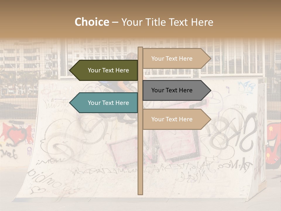 High Lifestyle Skatepark PowerPoint Template