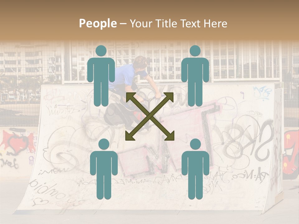 High Lifestyle Skatepark PowerPoint Template