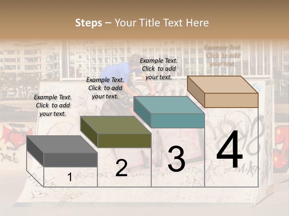 High Lifestyle Skatepark PowerPoint Template