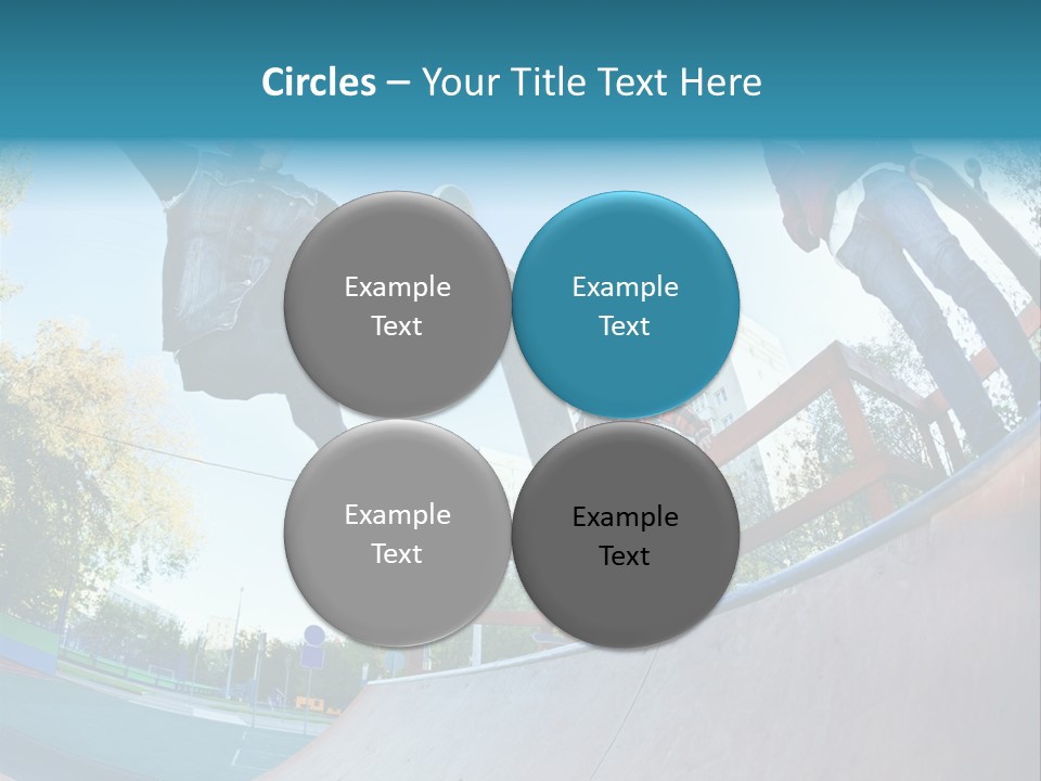 Shoe Fashion Pants PowerPoint Template