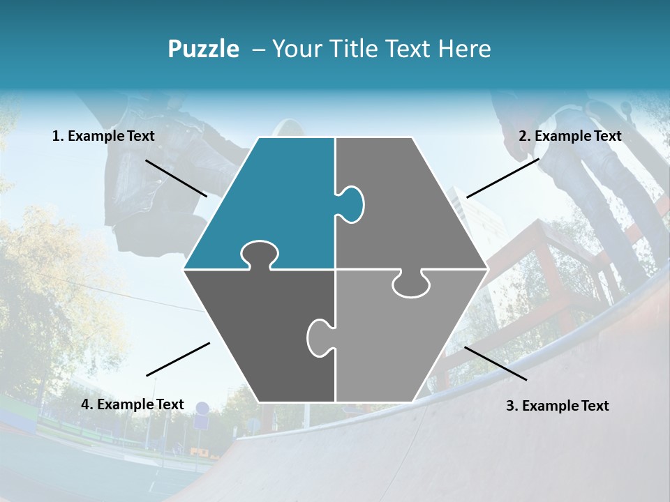 Shoe Fashion Pants PowerPoint Template