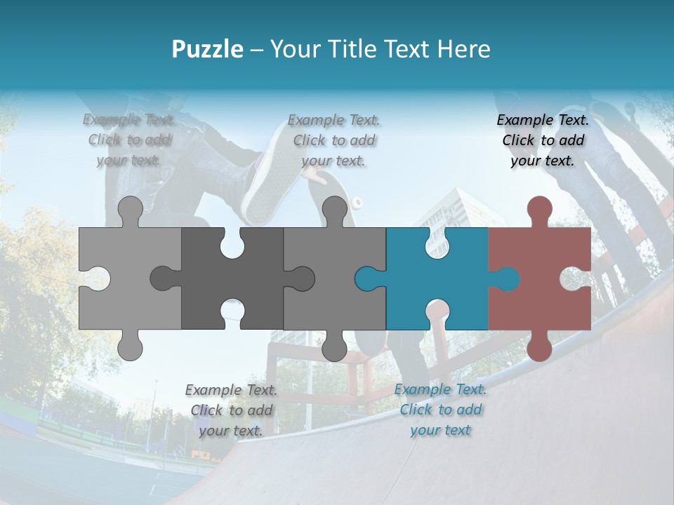 Shoe Fashion Pants PowerPoint Template