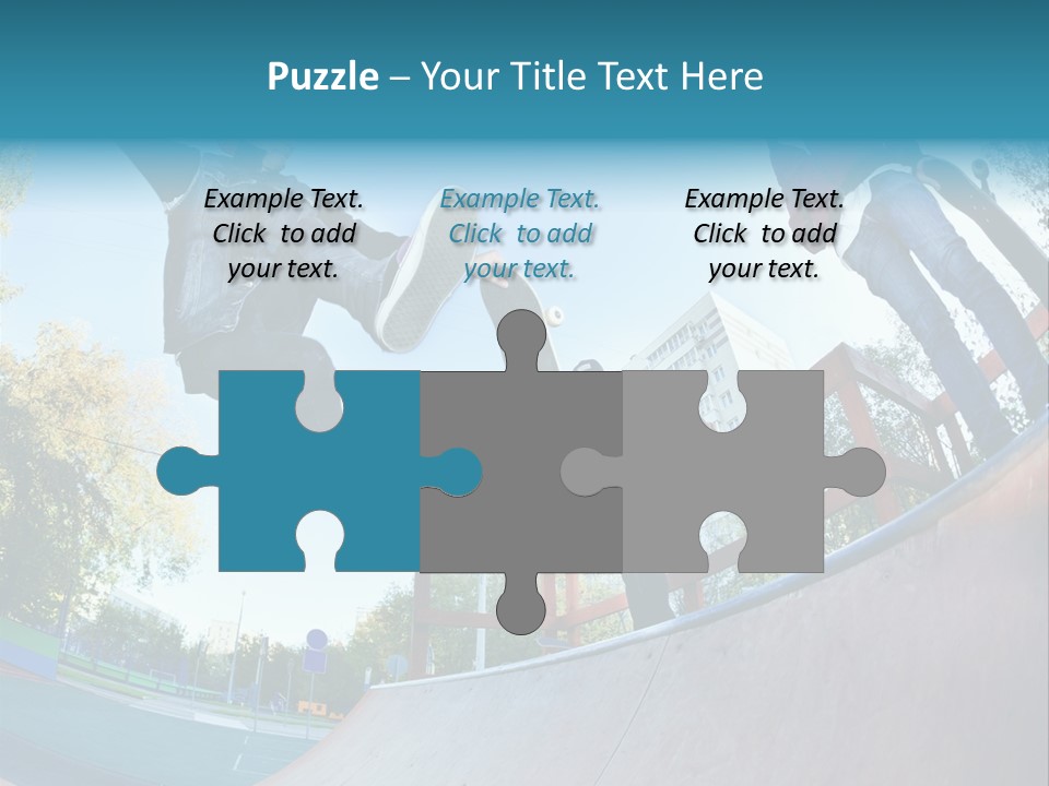 Shoe Fashion Pants PowerPoint Template