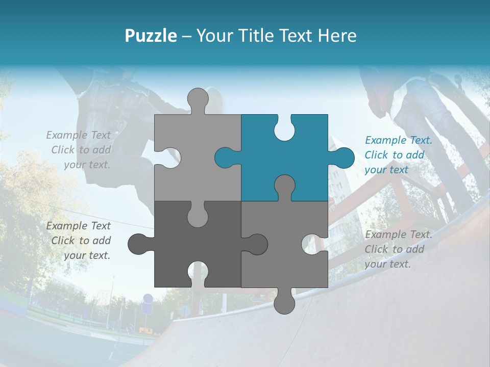 Shoe Fashion Pants PowerPoint Template