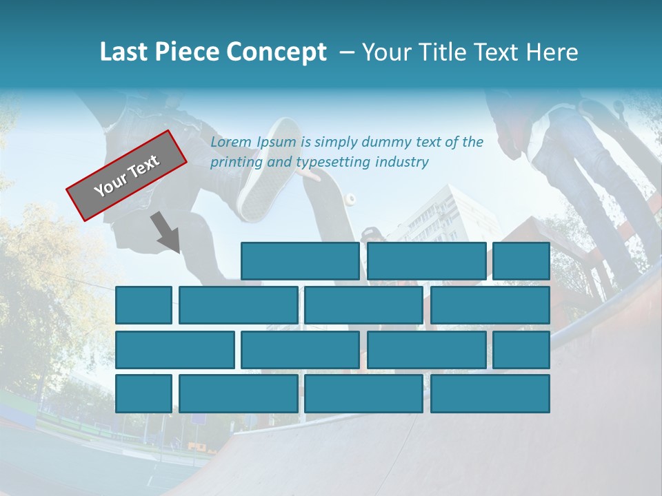 Shoe Fashion Pants PowerPoint Template