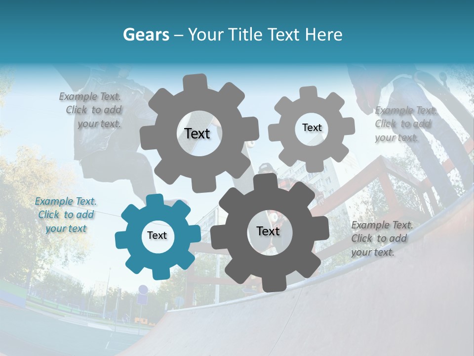 Shoe Fashion Pants PowerPoint Template