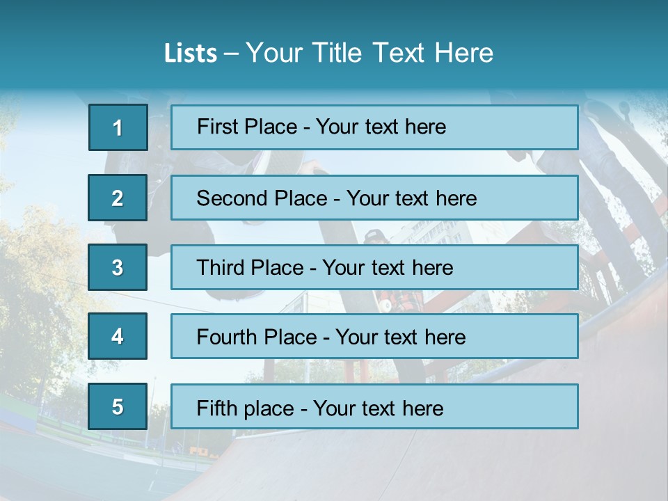 Shoe Fashion Pants PowerPoint Template
