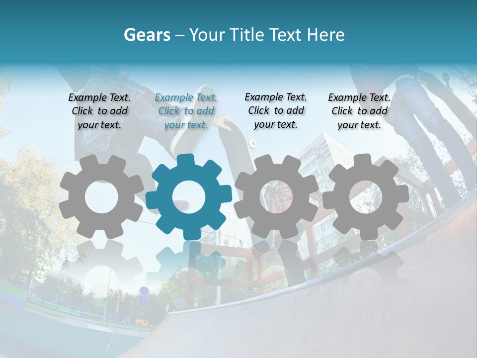 Shoe Fashion Pants PowerPoint Template