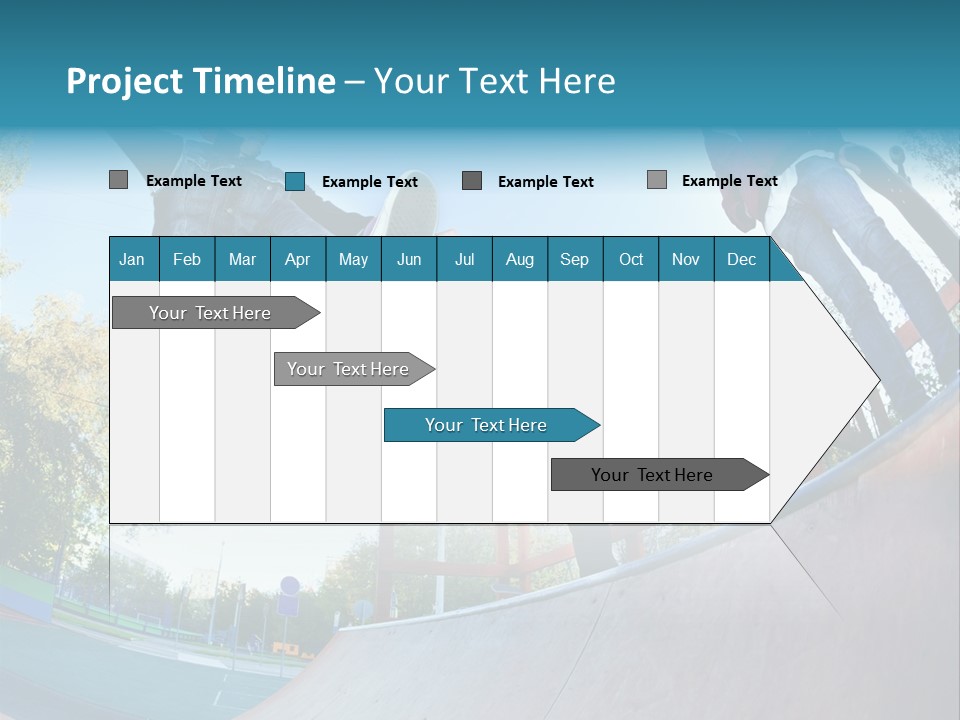 Shoe Fashion Pants PowerPoint Template