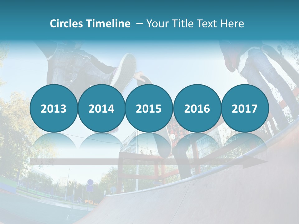 Shoe Fashion Pants PowerPoint Template