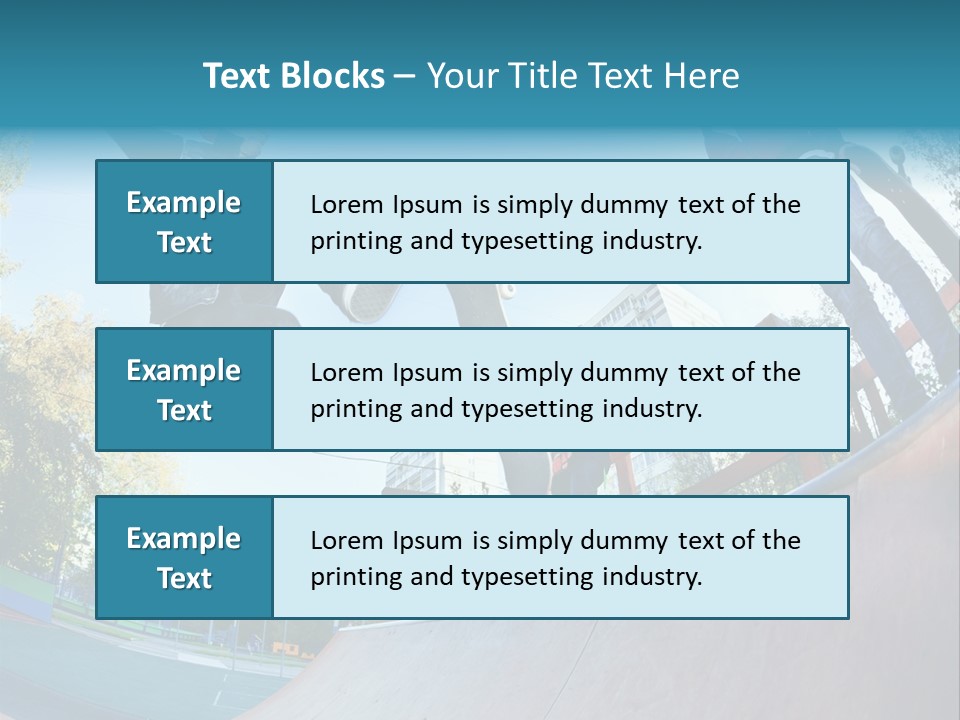 Shoe Fashion Pants PowerPoint Template