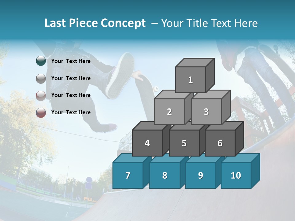 Shoe Fashion Pants PowerPoint Template