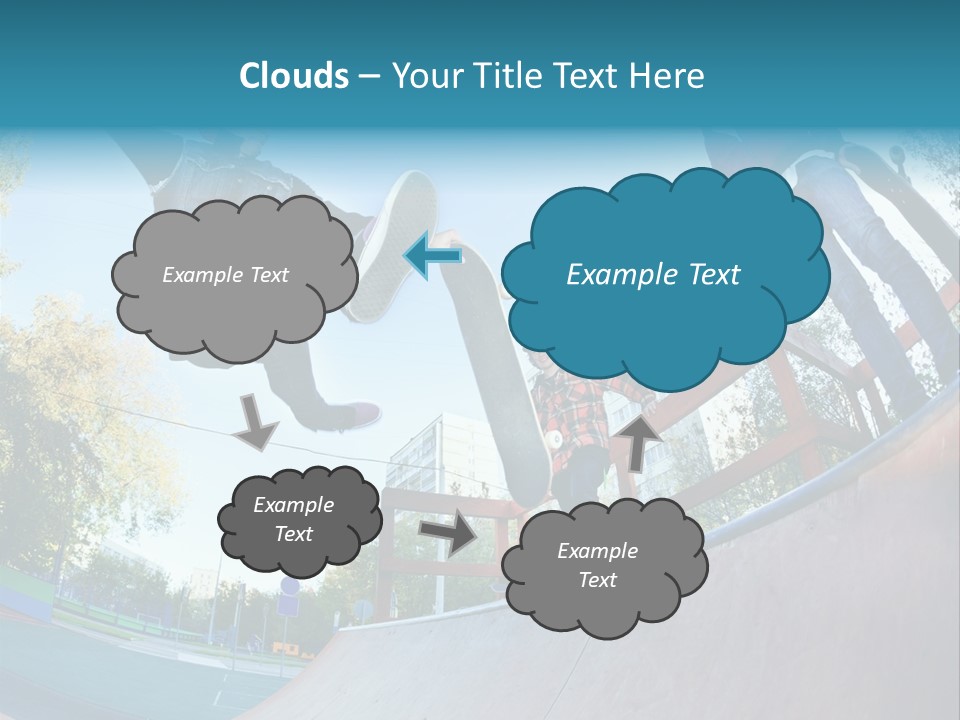 Shoe Fashion Pants PowerPoint Template