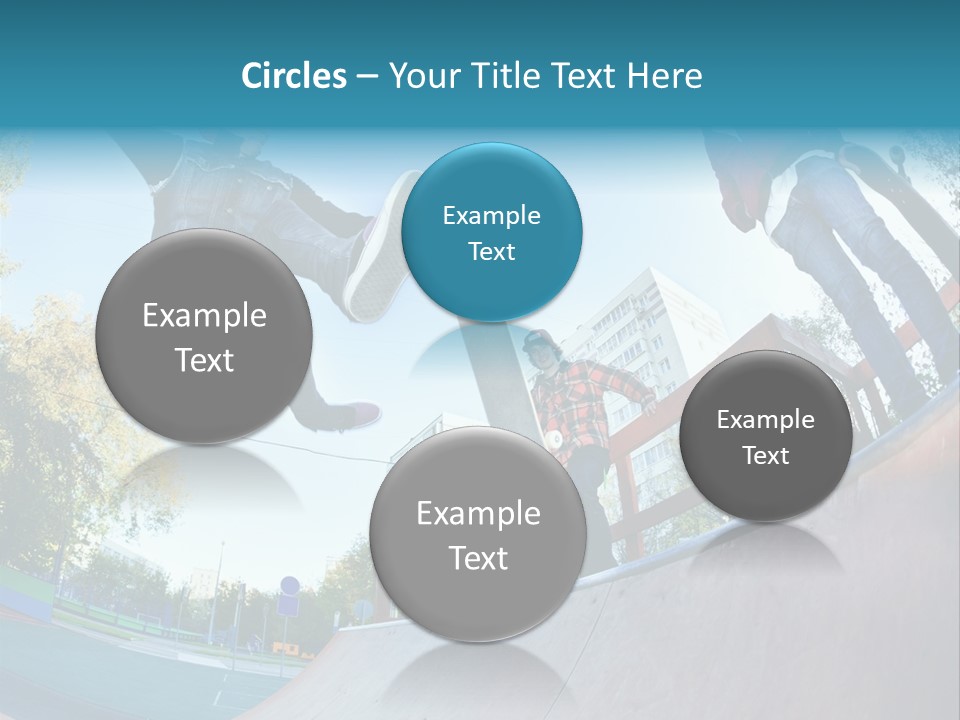 Shoe Fashion Pants PowerPoint Template