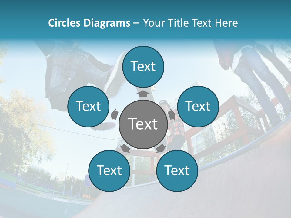 Shoe Fashion Pants PowerPoint Template