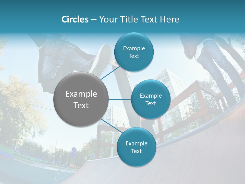 Shoe Fashion Pants PowerPoint Template