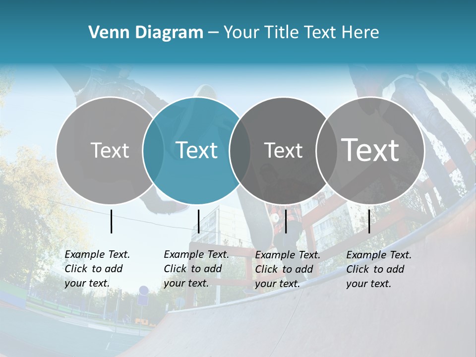 Shoe Fashion Pants PowerPoint Template