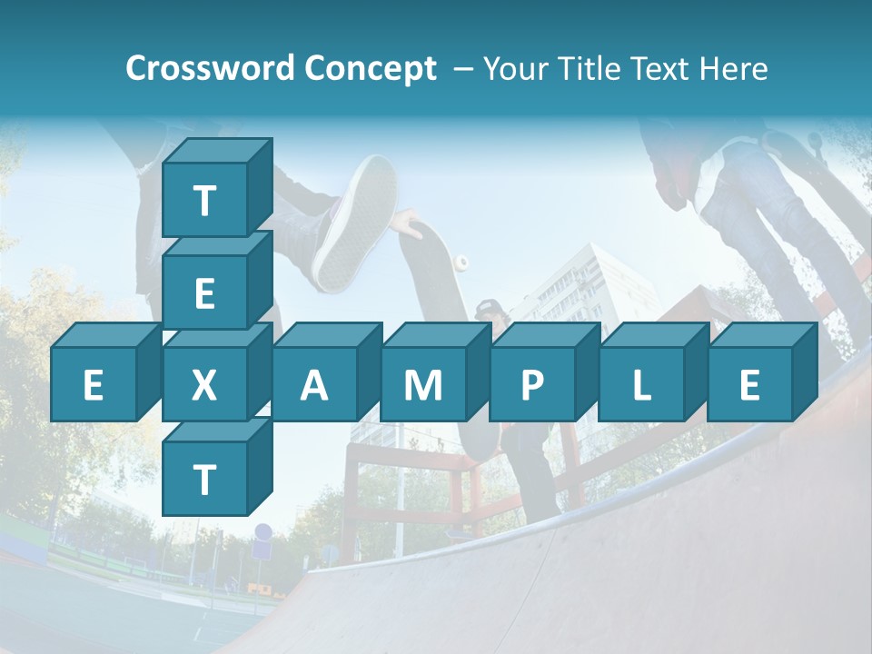 Shoe Fashion Pants PowerPoint Template