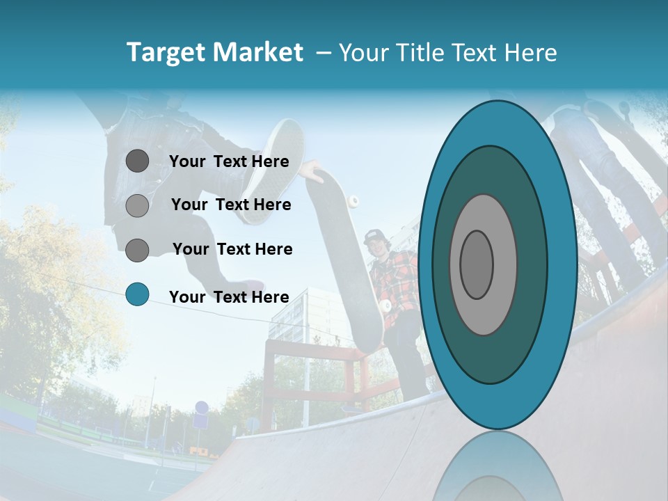 Shoe Fashion Pants PowerPoint Template