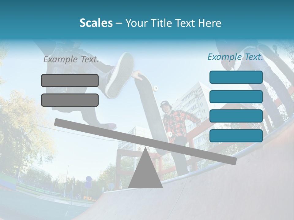 Shoe Fashion Pants PowerPoint Template