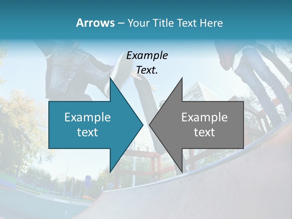 Shoe Fashion Pants PowerPoint Template