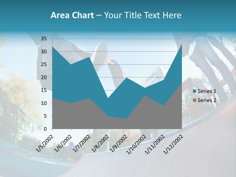 Shoe Fashion Pants PowerPoint Template