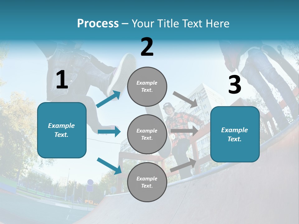 Shoe Fashion Pants PowerPoint Template