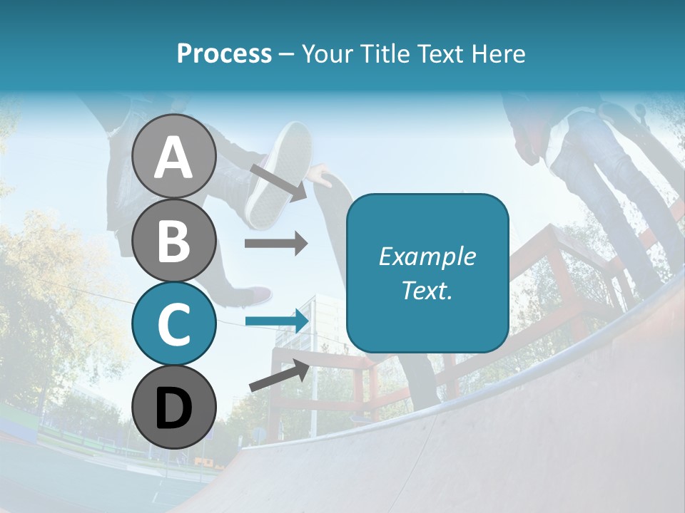 Shoe Fashion Pants PowerPoint Template