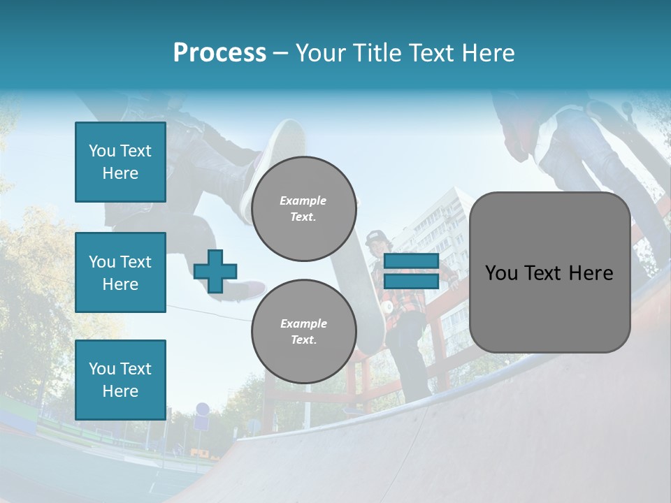 Shoe Fashion Pants PowerPoint Template