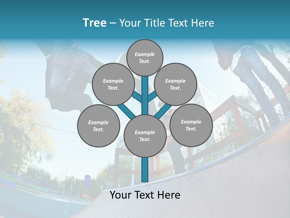 Shoe Fashion Pants PowerPoint Template