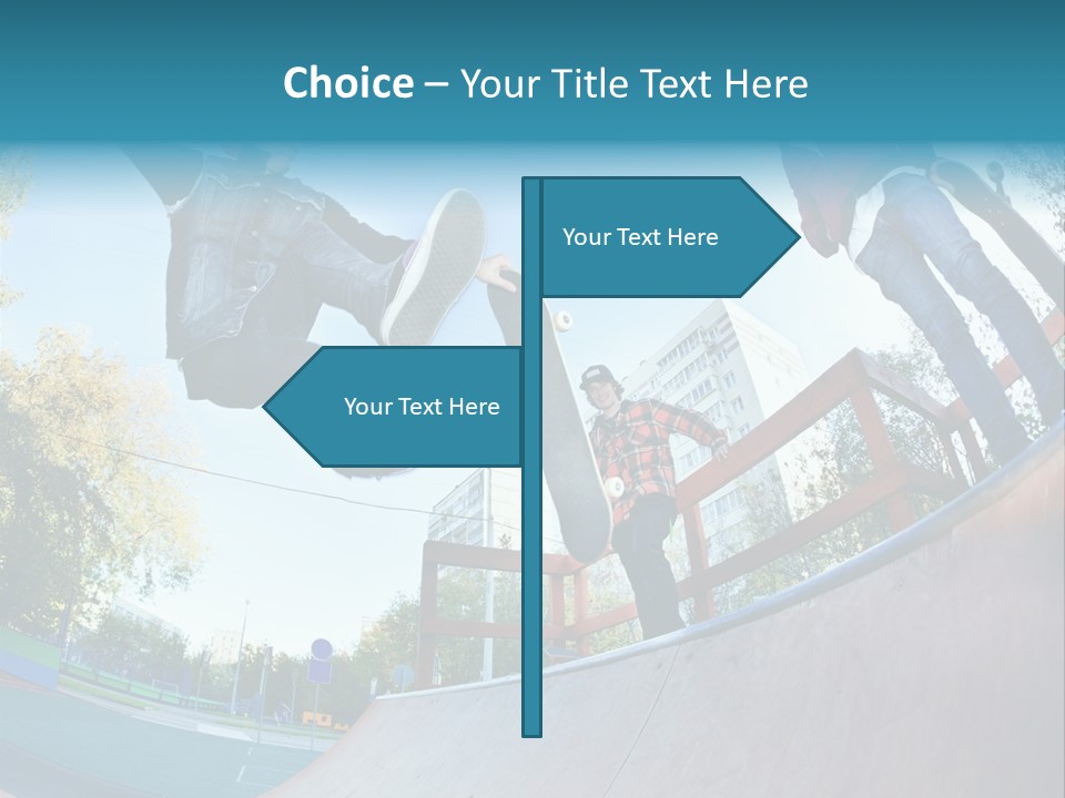 Shoe Fashion Pants PowerPoint Template