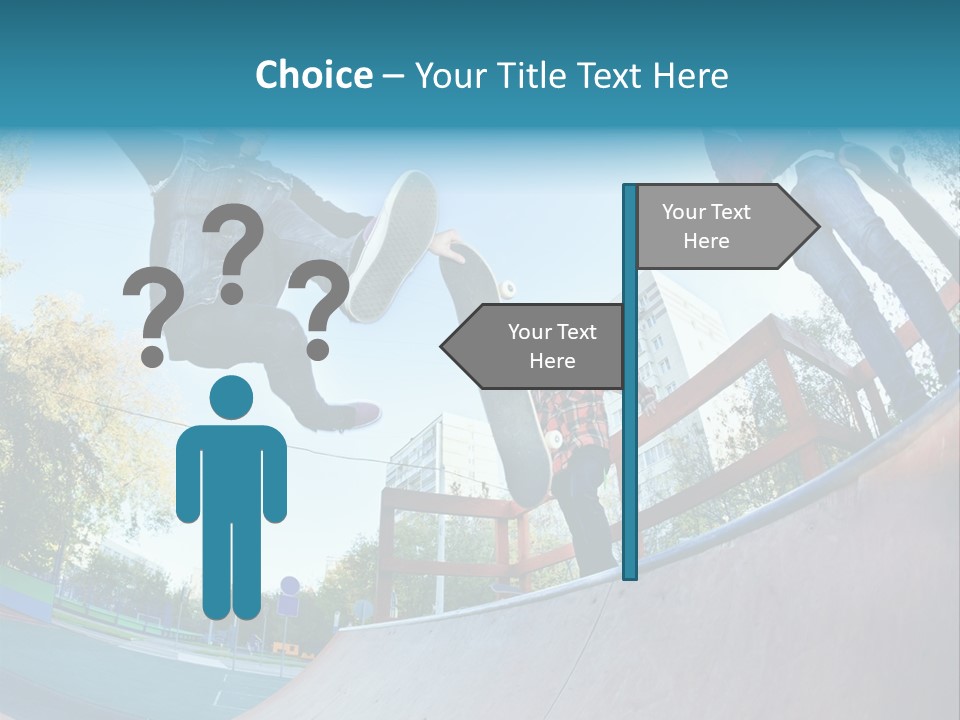 Shoe Fashion Pants PowerPoint Template