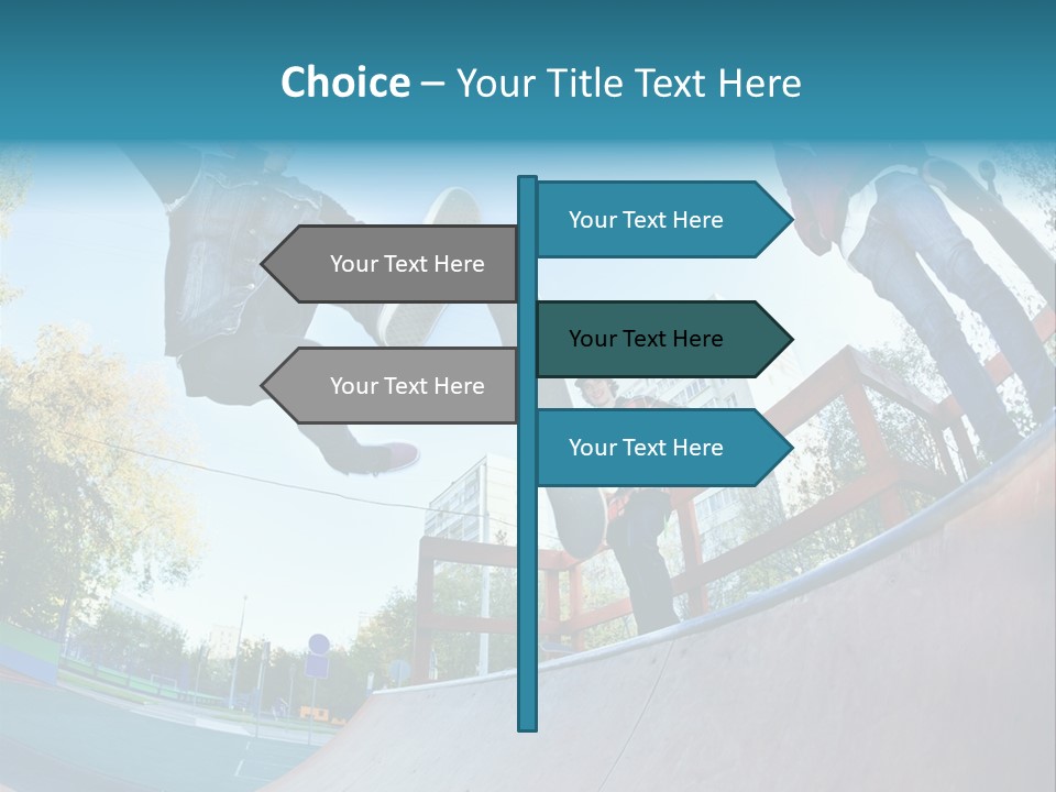 Shoe Fashion Pants PowerPoint Template