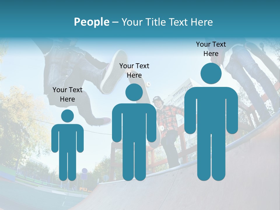 Shoe Fashion Pants PowerPoint Template