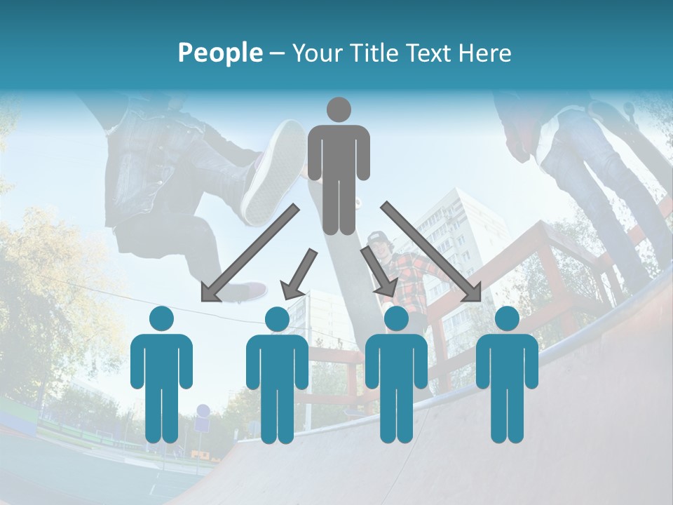 Shoe Fashion Pants PowerPoint Template