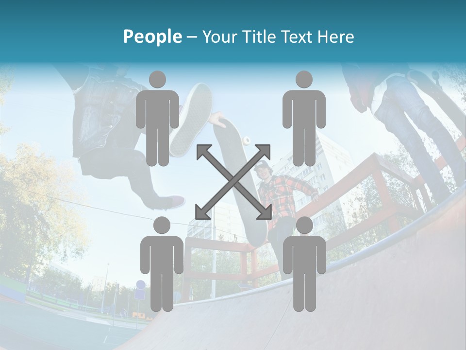 Shoe Fashion Pants PowerPoint Template