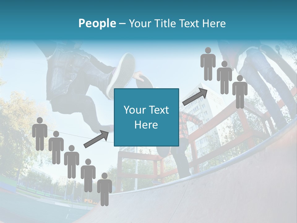 Shoe Fashion Pants PowerPoint Template