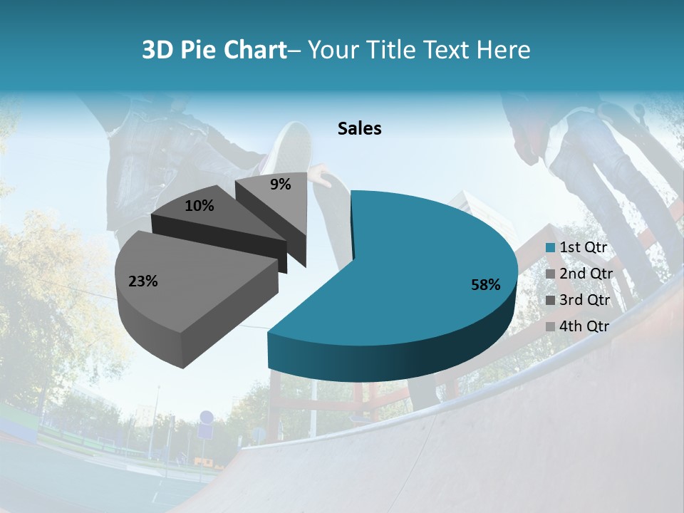 Shoe Fashion Pants PowerPoint Template