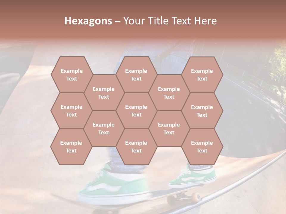 Action Teenager Pants PowerPoint Template