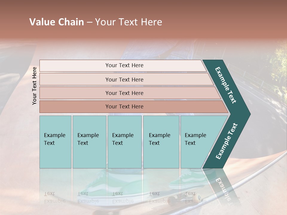 Action Teenager Pants PowerPoint Template