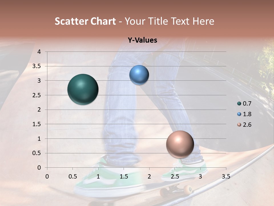 Action Teenager Pants PowerPoint Template