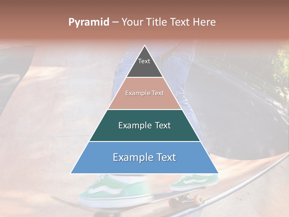 Action Teenager Pants PowerPoint Template