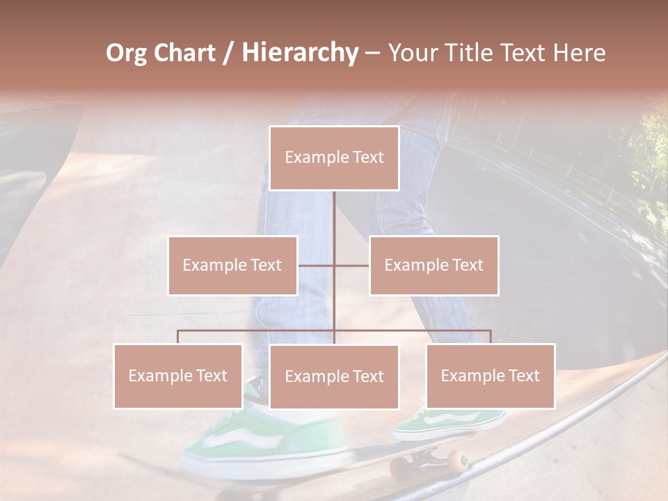 Action Teenager Pants PowerPoint Template