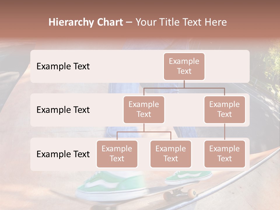 Action Teenager Pants PowerPoint Template